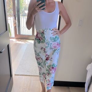 Vintage Karen Alexander Floral Skirt Size 6